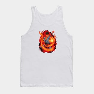 Ryu Street Fighter Design Tank Top